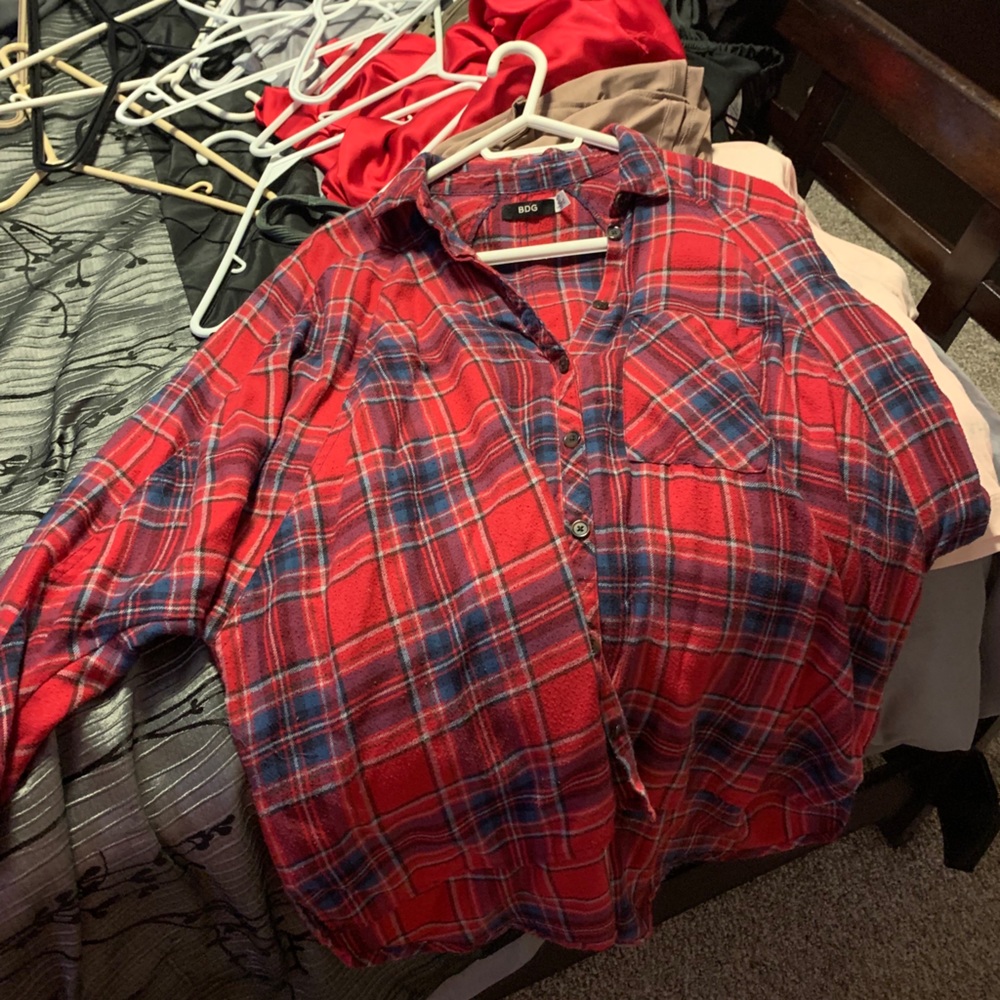 Urban outfitters oversized flannel